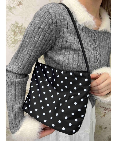 PHILLY（フィリー）の「ドットハンドバッグ（ハンドバッグ・レディース・ブラック/ホワイト・FREE）」の20枚目の写真