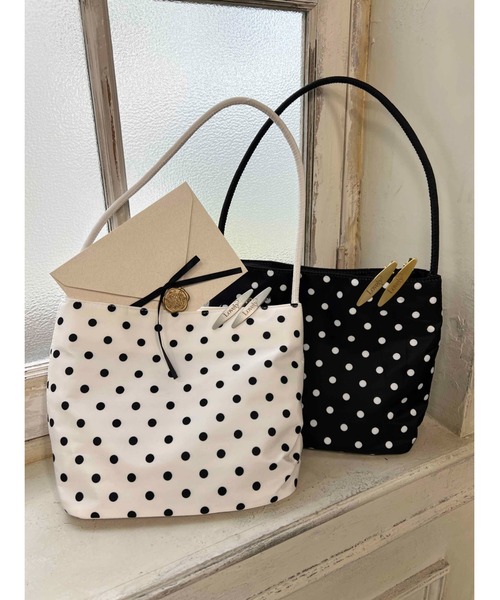 PHILLY（フィリー）の「ドットハンドバッグ（ハンドバッグ・レディース・ブラック/ホワイト・FREE）」の22枚目の写真