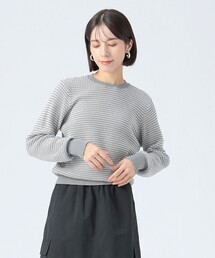 変形 編み柄 ニット
