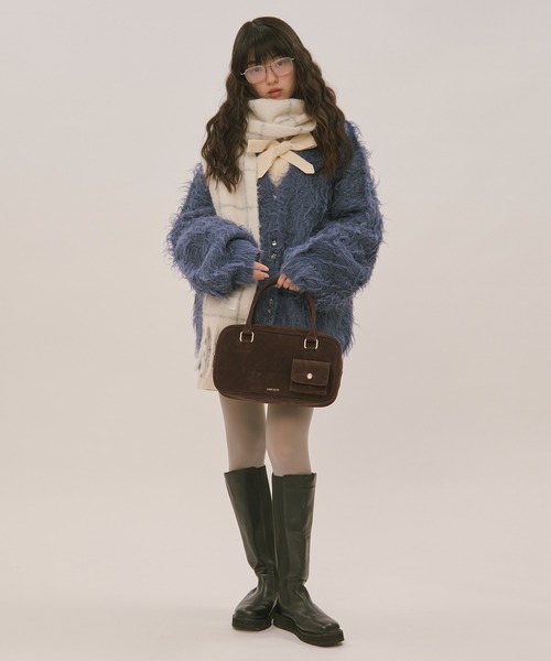 mulch way suede bag / マルチウェイスウェードバッグ（ボストンバッグ