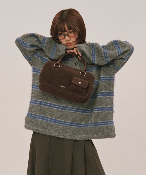 mulch way suede bag / マルチウェイスウェードバッグ（ボストンバッグ