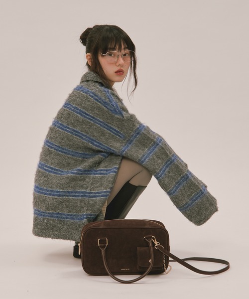 mulch way suede bag / マルチウェイスウェードバッグ（ボストンバッグ