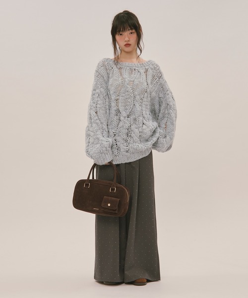 loin nuit（ロワンニュイ）の「mulch way suede bag / マルチウェイ