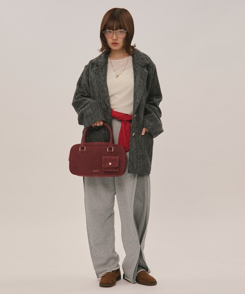 mulch way suede bag / マルチウェイスウェードバッグ（ボストンバッグ