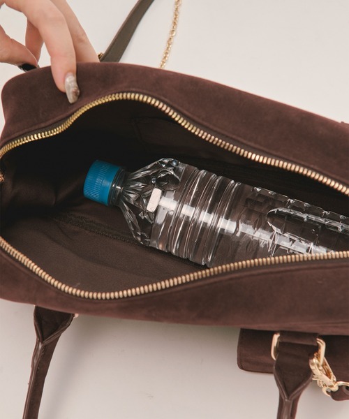 mulch way suede bag / マルチウェイスウェードバッグ（ボストンバッグ