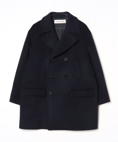 THE SHINZONE オーバーサイズ ピーコート 34 黒 ビッグシルエット THE SHINZONE OVERSIZED PEA COAT 25AMSCO02（ピーコート）｜THE
