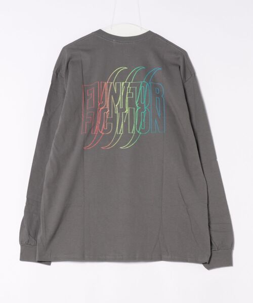 ARCHIVER（アーカイバ）の「【RES】【FUN FOR FICTION】RAINBOW LS T（Tシャツ/カットソー・メンズ・チャコールグレー・FREE）」の2枚目の写真