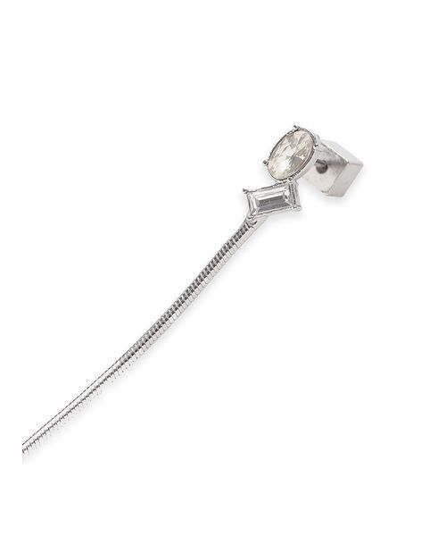 SNIDEL（スナイデル）の「ロングチェーンピアス（ピアス（両耳用）・レディース・シルバー/ゴールド・F）」の4枚目の写真