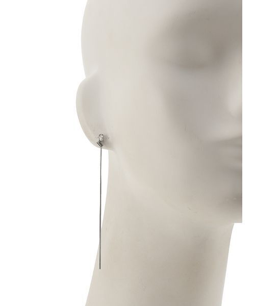 SNIDEL（スナイデル）の「ロングチェーンピアス（ピアス（両耳用）・レディース・シルバー/ゴールド・F）」の7枚目の写真