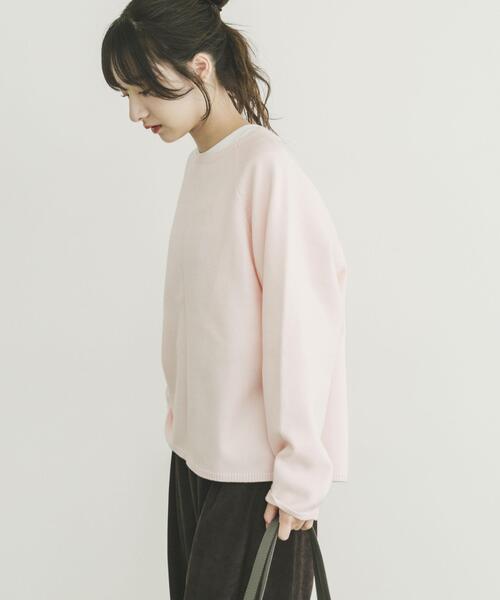 セール】『洗濯可』クルーネックラグランニット（ニット/セーター