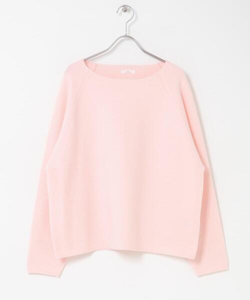 ITEMS URBANRESEARCH（アイテムズ アーバンリサーチ）の「『洗濯可』クルーネックラグランニット（ニット/セーター・レディース・ベージュ/ネイビー/グレー/ライトピンク/レッド・FREE）」の17枚目の写真