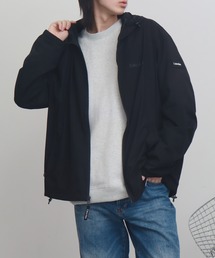 カルバンクラインのフード付ブルゾン Calvin Klein (カルバンクライン) 裏ボア フード フルジップ ブルゾン