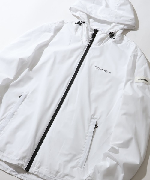 Calvin Klein（カルバン・クライン）の「【Calvin Klein/カルバンクライン】STRETCH WINDBREAKER/ストレッチウインドブレーカー（ブルゾン・メンズ・ネイビー/ブラック/ホワイト・XL/S/M/L）」の4枚目の写真