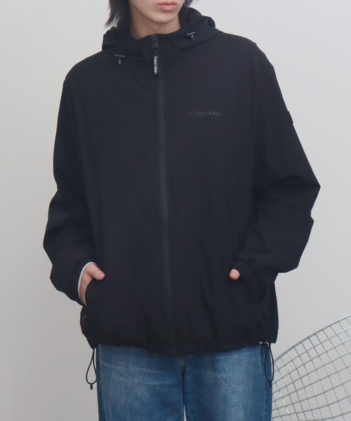 セール】【Calvin Klein/カルバンクライン】STRETCH WINDBREAKER