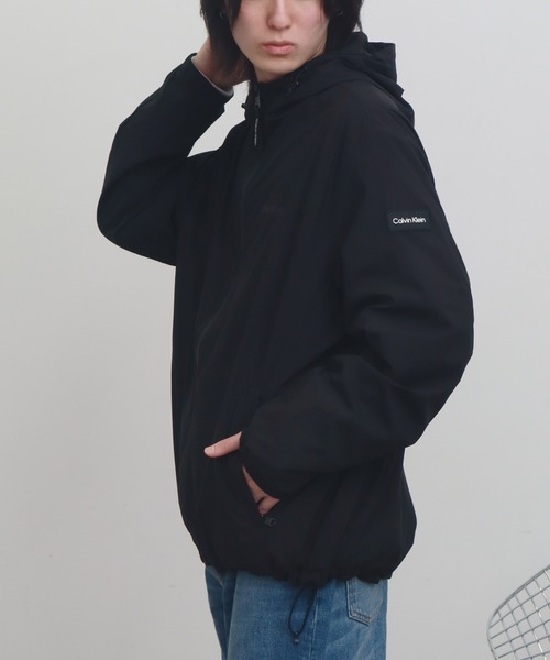 Calvin Klein(カルバン・クライン)の「【Calvin Klein/カルバンクライン】STRETCH WINDBREAKER/ストレッチウインドブレーカー(ブルゾン・メンズ・ネイビー/ブラック/ホワイト・XL/S/M/L)」の22枚目の写真
