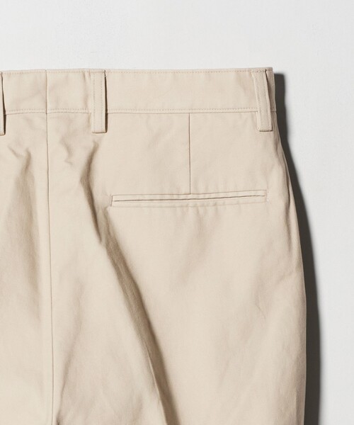 green label relaxing（グリーンレーベルリラクシング）の「DC コットン 1プリーツ ストレート ドレスチノ パンツ（チノパンツ・メンズ・オフホワイト/モカ・M/L/S/XL）」の20枚目の写真