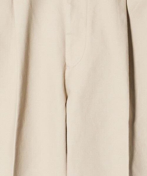 セール】DC コットン 1プリーツ ストレート ドレスチノ パンツ