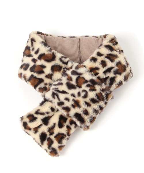 BAYFLOW（ベイフロー）の「[リバーシブル]差し込みコーデュロイマフラー/ファー（ストール/ショール・メンズ・グレー/ブラウン/ブラック/その他1・FREE）」の6枚目の写真