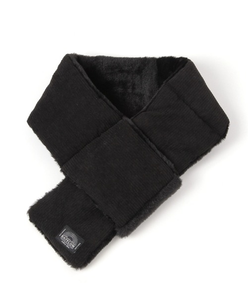 BAYFLOW（ベイフロー）の「[リバーシブル]差し込みコーデュロイマフラー/ファー（ストール/ショール・メンズ・グレー/ブラウン/ブラック/その他1・FREE）」の9枚目の写真