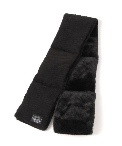 BAYFLOW（ベイフロー）の「[リバーシブル]差し込みコーデュロイマフラー/ファー（ストール/ショール・メンズ・グレー/ブラウン/ブラック/その他1・FREE）」の15枚目の写真