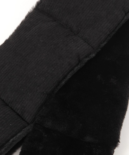 BAYFLOW（ベイフロー）の「[リバーシブル]差し込みコーデュロイマフラー/ファー（ストール/ショール・メンズ・グレー/ブラウン/ブラック/その他1・FREE）」の17枚目の写真