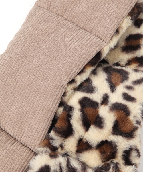 BAYFLOW（ベイフロー）の「[リバーシブル]差し込みコーデュロイマフラー/ファー（ストール/ショール・メンズ・グレー/ブラウン/ブラック/その他1・FREE）」の21枚目の写真