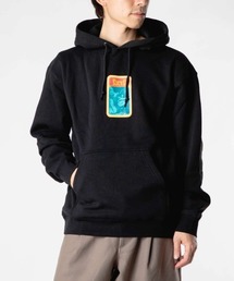 HUF BACKSTREET ANGELS P/O HOODIE ハフ バックストリート エンジェル プリント パーカー