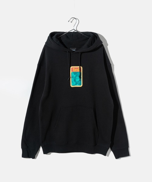 HUF(ハフ)の「HUF BACKSTREET ANGELS P/O HOODIE ハフ バックストリート エンジェル プリント パーカー(パーカー・メンズ・ブラック・SMALL/MEDIUM/LARGE/X-LARGE)」の11枚目の写真