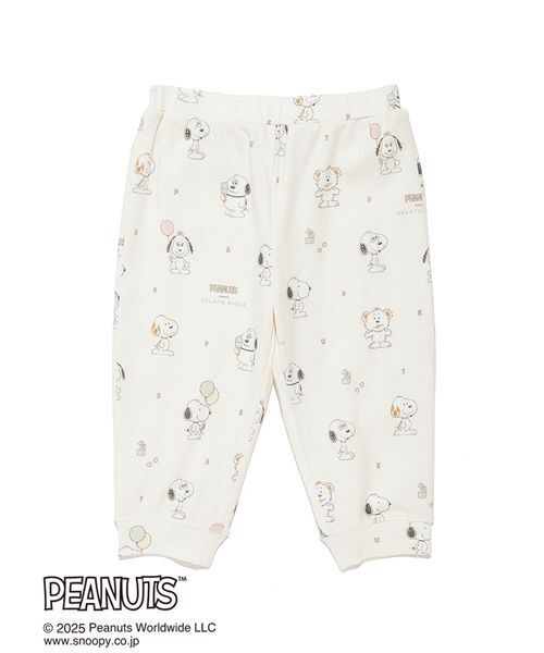 gelato pique(ジェラートピケ)の「【PEANUTS PUPPIES】【BABY】総柄ロングパンツ(その他ベビーウェア・キッズ・クリーム・80)」の10枚目の写真