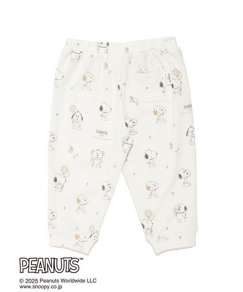 gelato pique(ジェラートピケ)の「【PEANUTS PUPPIES】【BABY】総柄ロングパンツ(その他ベビーウェア・キッズ・クリーム・80)」の11枚目の写真