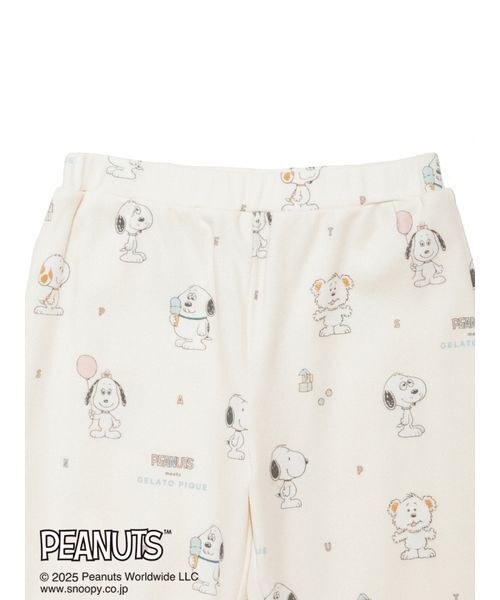gelato pique(ジェラートピケ)の「【PEANUTS PUPPIES】【BABY】総柄ロングパンツ(その他ベビーウェア・キッズ・クリーム・80)」の12枚目の写真