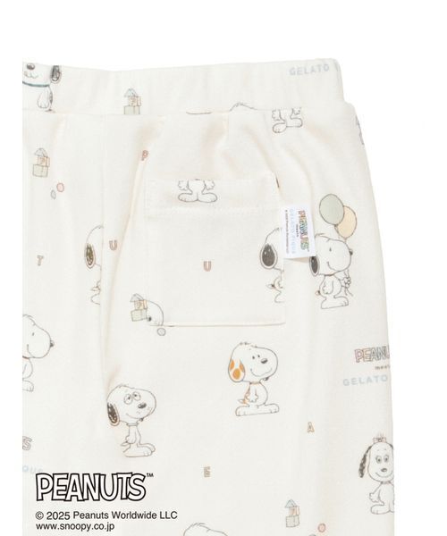 gelato pique(ジェラートピケ)の「【PEANUTS PUPPIES】【BABY】総柄ロングパンツ(その他ベビーウェア・キッズ・クリーム・80)」の14枚目の写真