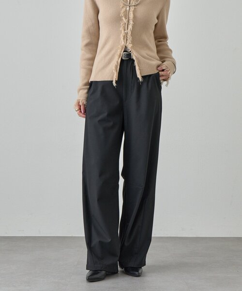 SHENERY（シーナリー）の「カーブスラックス（スラックス・レディース・グレー/ブラック・38/36）」の9枚目の写真