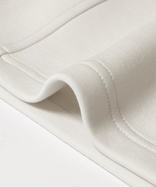 coca（coca）（コカ）の「【DAILY WARM】裏起毛ソフトスウェットワイドパンツ（スウェットパンツ・レディース・ブラック/アイボリー・L/S/M）」の17枚目の写真