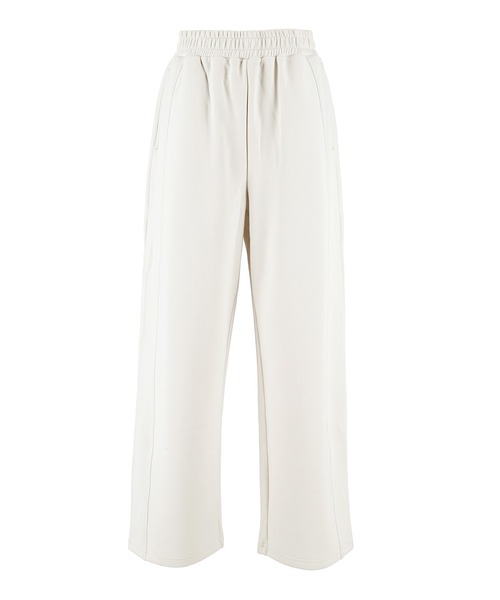 coca（coca）（コカ）の「【DAILY WARM】裏起毛ソフトスウェットワイドパンツ（スウェットパンツ・レディース・ブラック/アイボリー・L/S/M）」の20枚目の写真