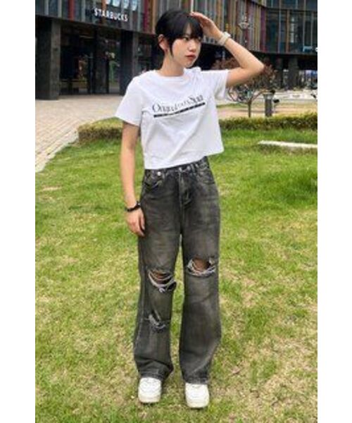 1993STUDIO(1993スタジオ)の「オリジナル90SレギュラーTシャツ_ホワイト(Tシャツ/カットソー・レディース・その他・FREE)」の6枚目の写真