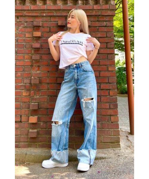 1993STUDIO(1993スタジオ)の「オリジナル90SレギュラーTシャツ_ホワイト(Tシャツ/カットソー・レディース・その他・FREE)」の15枚目の写真