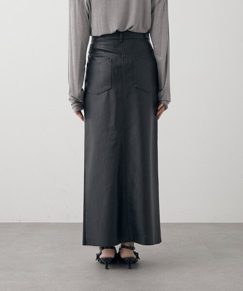 mline（エムライン）の「[mline]レザースリット スカート（スカート・レディース・ブラウン/ブラック・1/2）」の18枚目の写真