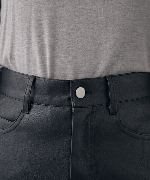 mline（エムライン）の「[mline]レザースリット スカート（スカート・レディース・ブラウン/ブラック・1/2）」の21枚目の写真