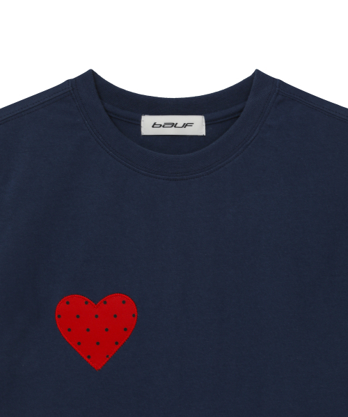 BAUF（バウフ）の「エンジェルウィングスリムフィットTシャツ[ネイビー]（Tシャツ/カットソー・レディース・その他・FREE）」の4枚目の写真