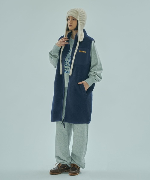 ROSE BUD(ローズバッド)の「ROSEBUD FLIGHT KNIT CAP(ニットキャップ/ビーニー・レディース・ブラック/オフホワイト/バーガンディー・ONE SIZE)」の20枚目の写真