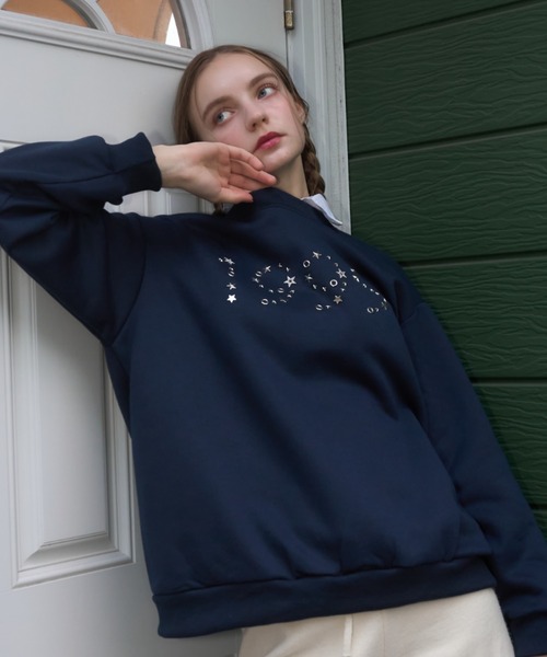 1999ロゴスタッズスウェット/1999 logo studs sweat（スウェット