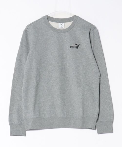 PUMA（プーマ）の「《PUMA》ESS スモール NO.1 ロゴ クルースウェット TR（スウェット・メンズ・グレー/ブラック・M/L/XL/XXL/S）」の2枚目の写真