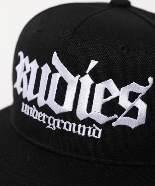 RUDIE'S(ルーディーズ)の「HOOK BASEBALL CAP(キャップ・メンズ・ブラック×ブラック/ブラック×ホワイト・FREE)」の11枚目の写真