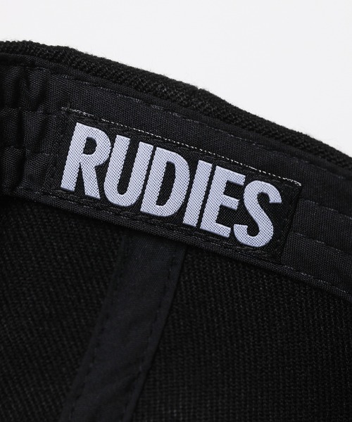 RUDIE'S(ルーディーズ)の「HOOK BASEBALL CAP(キャップ・メンズ・ブラック×ブラック/ブラック×ホワイト・FREE)」の12枚目の写真