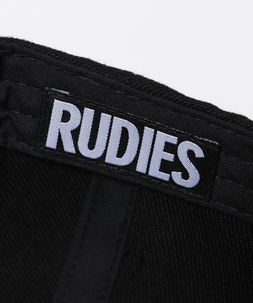 RUDIE'S(ルーディーズ)の「HOOK BASEBALL CAP(キャップ・メンズ・ブラック×ブラック/ブラック×ホワイト・FREE)」の6枚目の写真