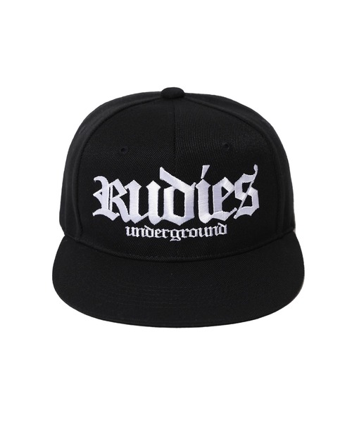 RUDIE'S(ルーディーズ)の「HOOK BASEBALL CAP(キャップ・メンズ・ブラック×ブラック/ブラック×ホワイト・FREE)」の9枚目の写真
