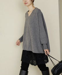 IENA（イエナ）の「《追加2》Fineニュージーウール ニュアンス Vプルオーバー（ニット/セーター・レディース）」