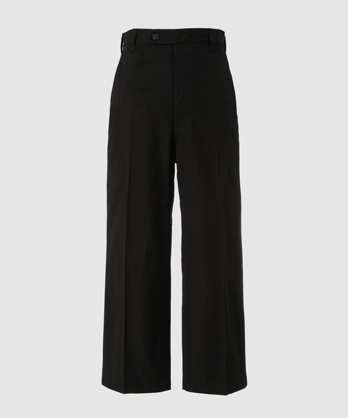 COMME des GARCONS HOMME(コム デ ギャルソン・オム)の「COTTON OXFORD CENTER CREASE PANTS(その他パンツ・メンズ・ブラック/ブラウン・S/XS/L/M)」の2枚目の写真
