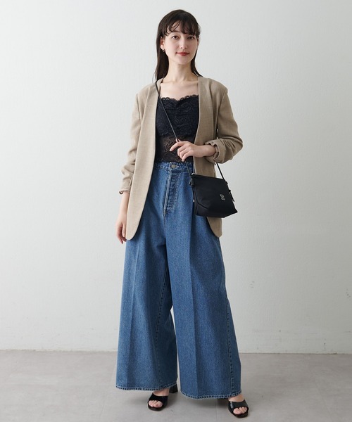 IACUCCI（イアクッチ）の「アーゴ ポーチSD NYLON/CERVO（ショルダーバッグ・レディース・ブラック・FREE）」の8枚目の写真